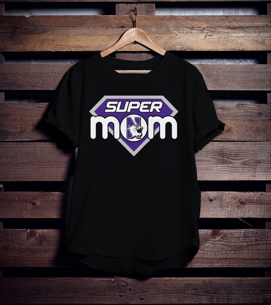 Super Mom Northwestern Wildcats T-Shirt