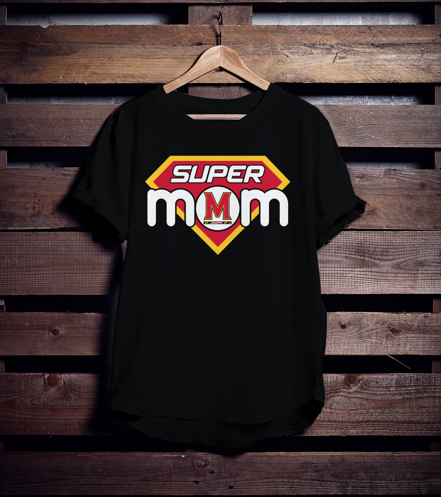 Super Mom Maryland Terrapins T-Shirt