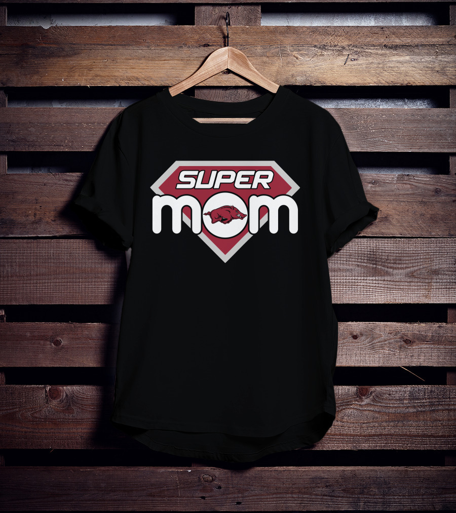 Super Mom Arkansas Razorbacks 193 T-Shirt