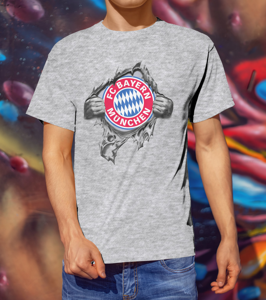 Fc Bayern München Super Fan Crest T-Shirt