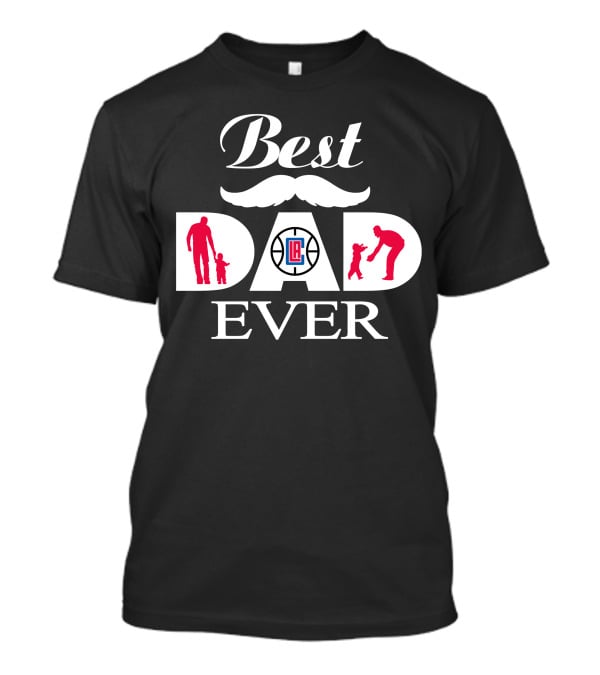 Best Dad Ever La Clippers 185 T-Shirt