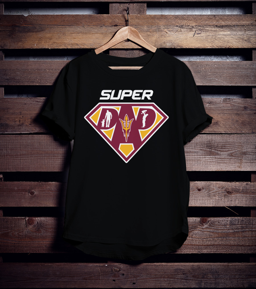 Super Arizona State Sun Devils Dad T-Shirt
