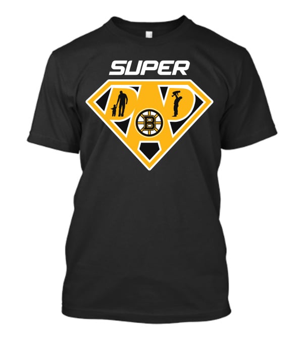 Super Dad Boston Bruins Fan T-Shirt