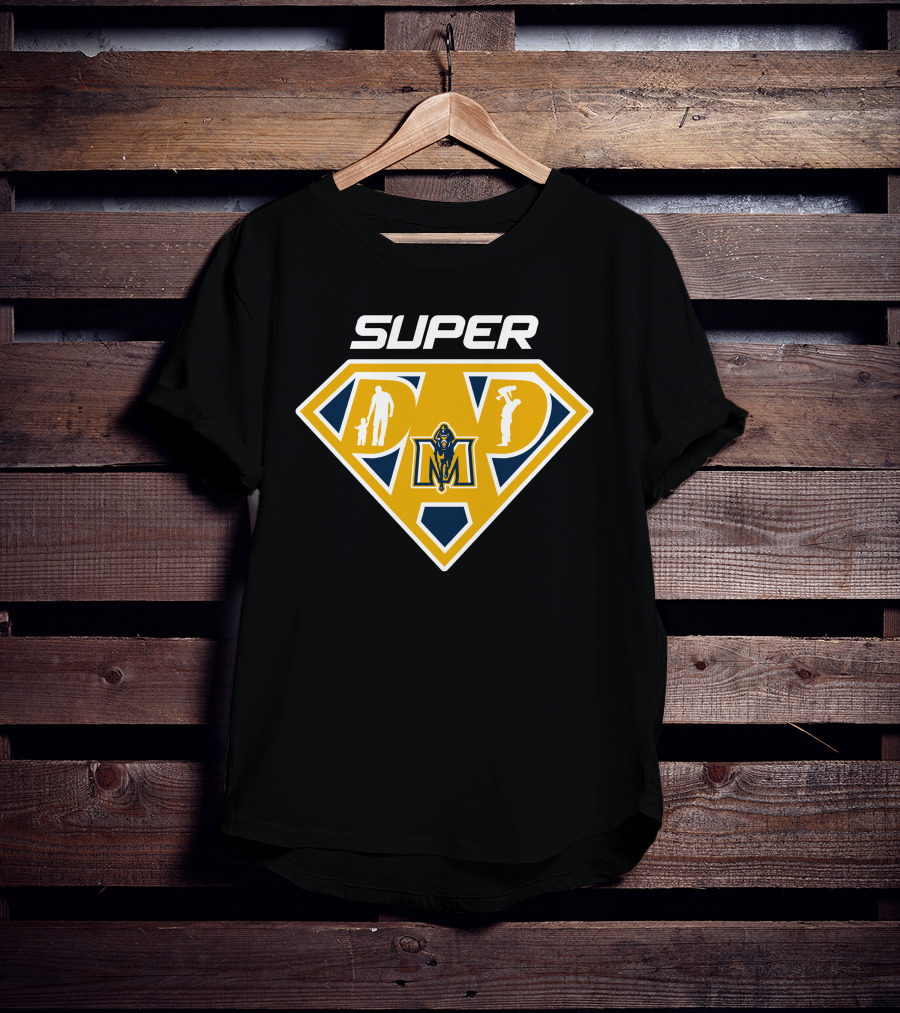 Murray State Racers Super Dad Shield T-Shirt