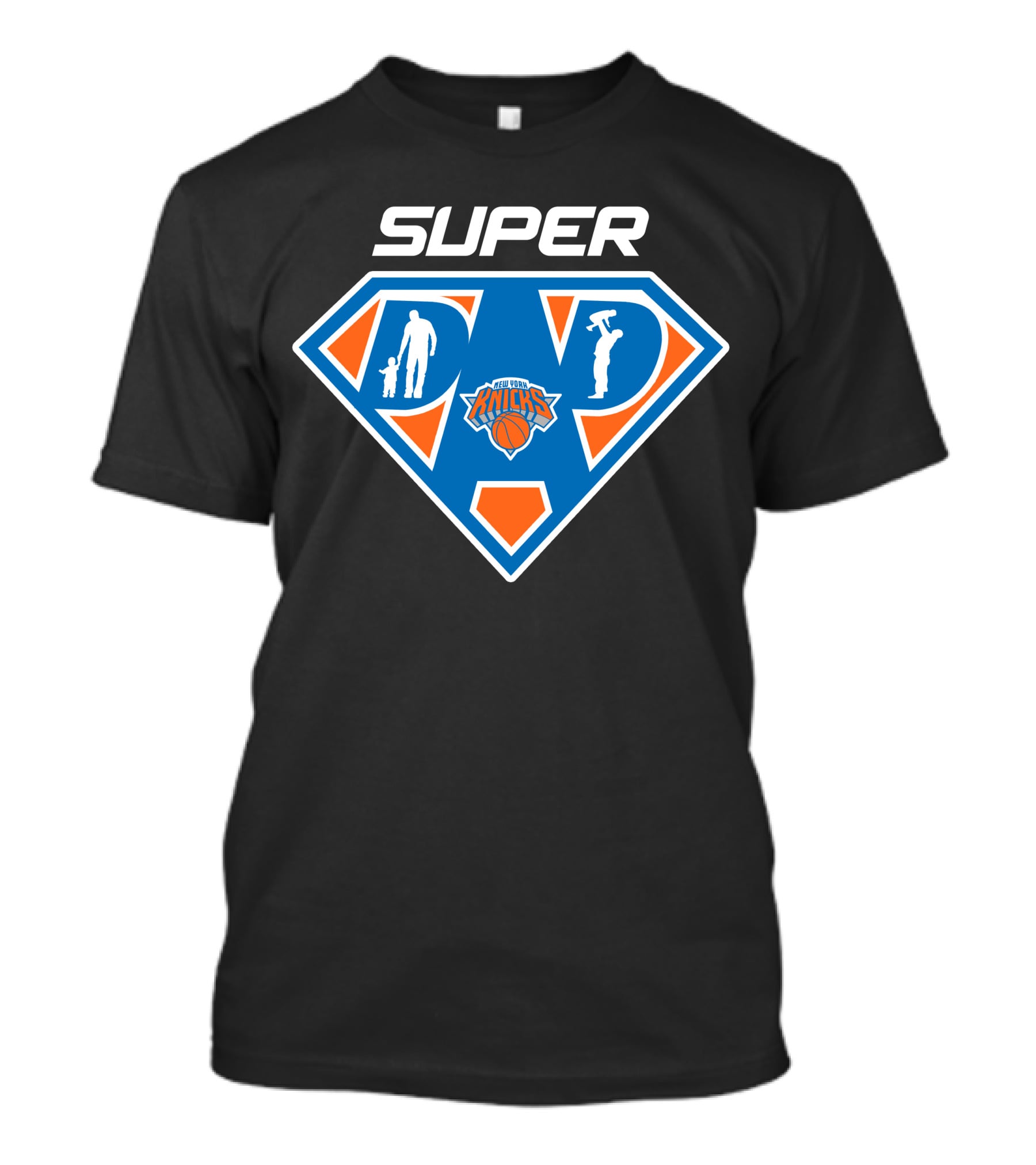 Super Dad New York Knicks Hero T-Shirt