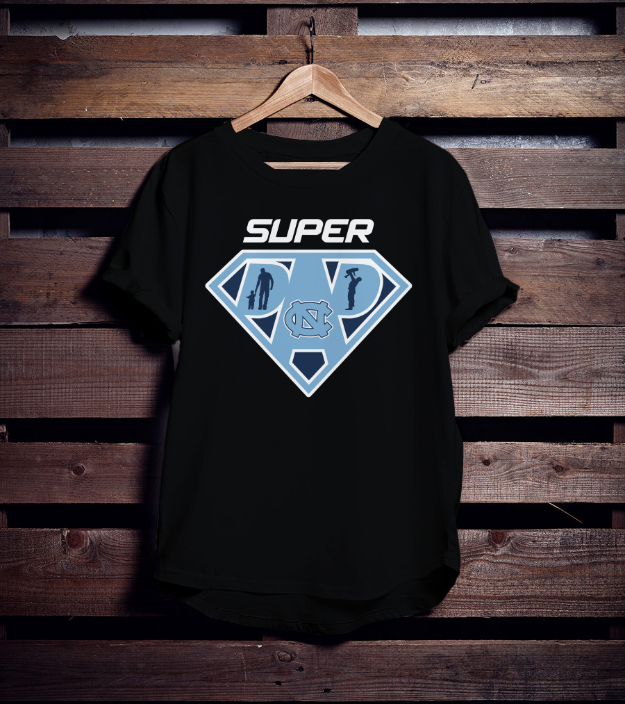 Super Dad North Carolina Tar Heels T-Shirt