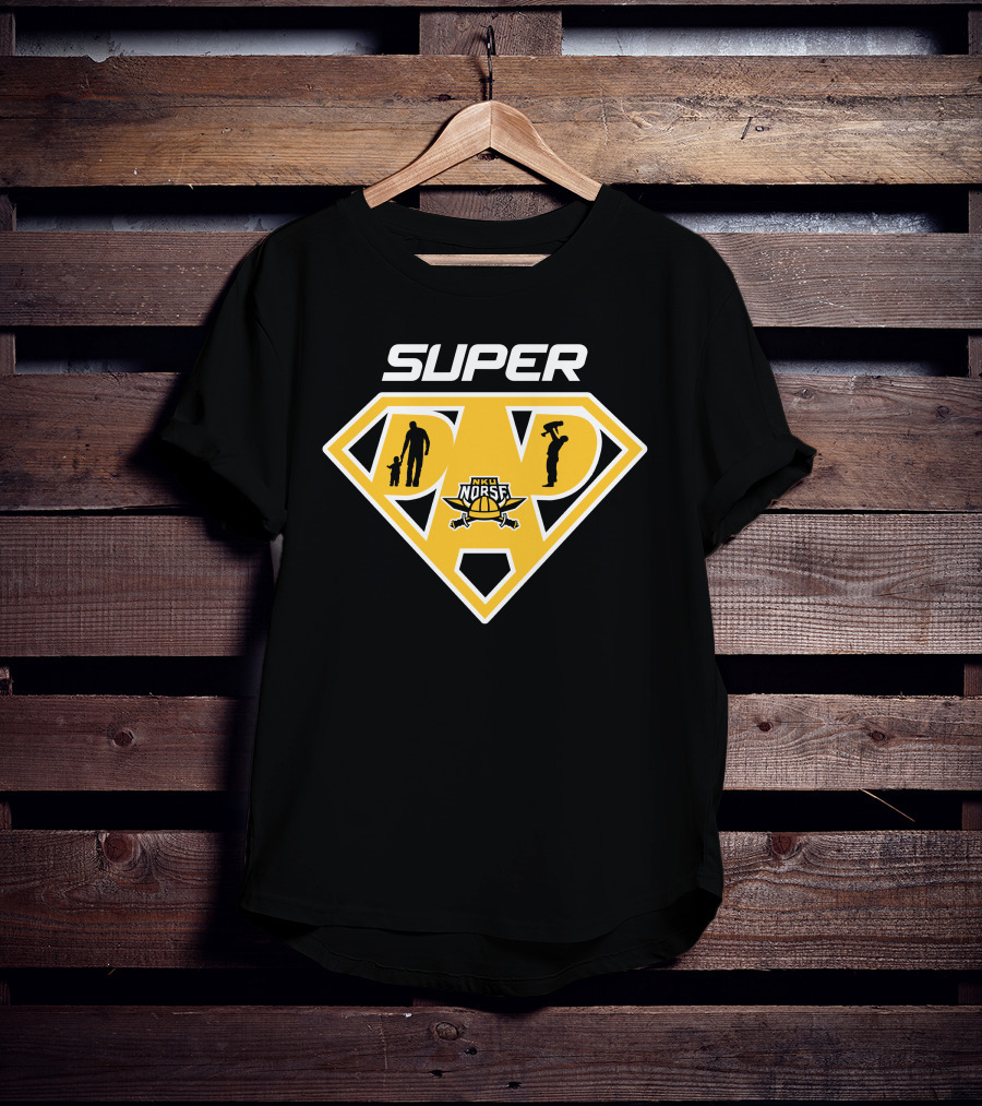 Super Dad Northern Kentucky Norse Nku Basketball T-Shirt