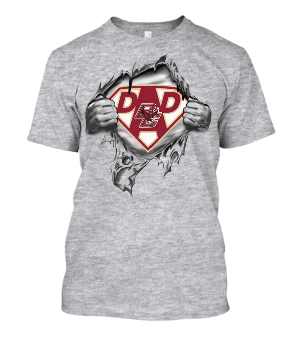 Boston College Eagles Bc Super Dad T-Shirt