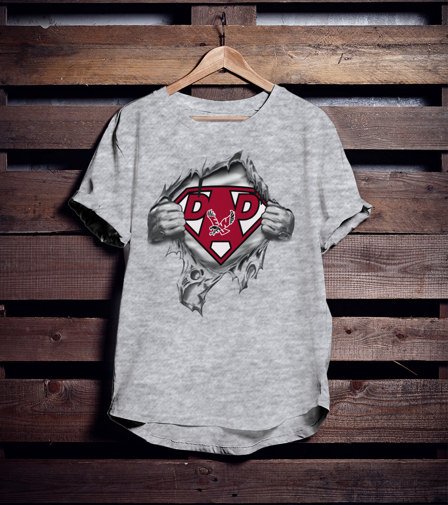 Eastern Washington Eagles Super Dad 27 T-Shirt