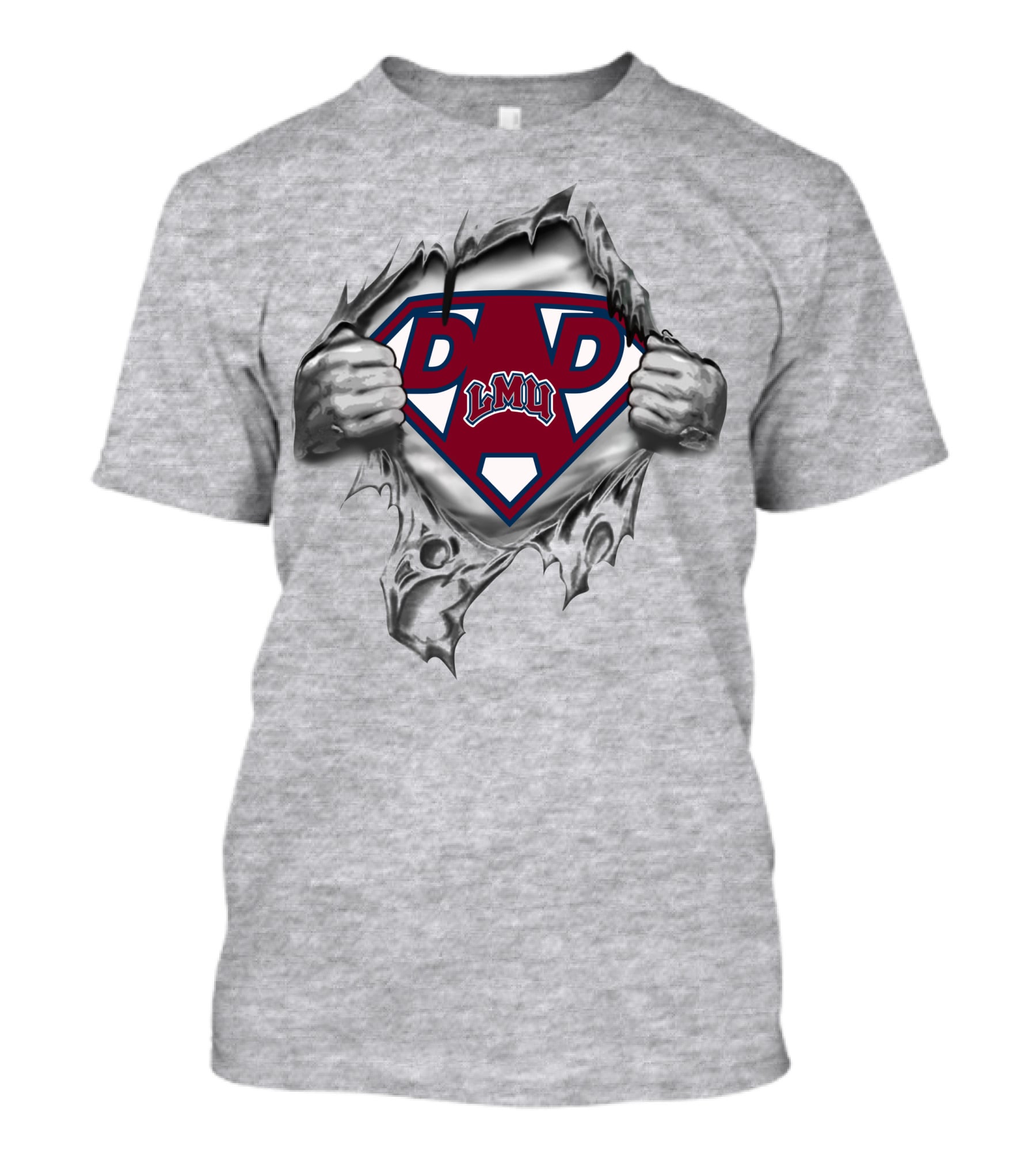 Lmu Loyola Marymount Lions Super Dad T-Shirt