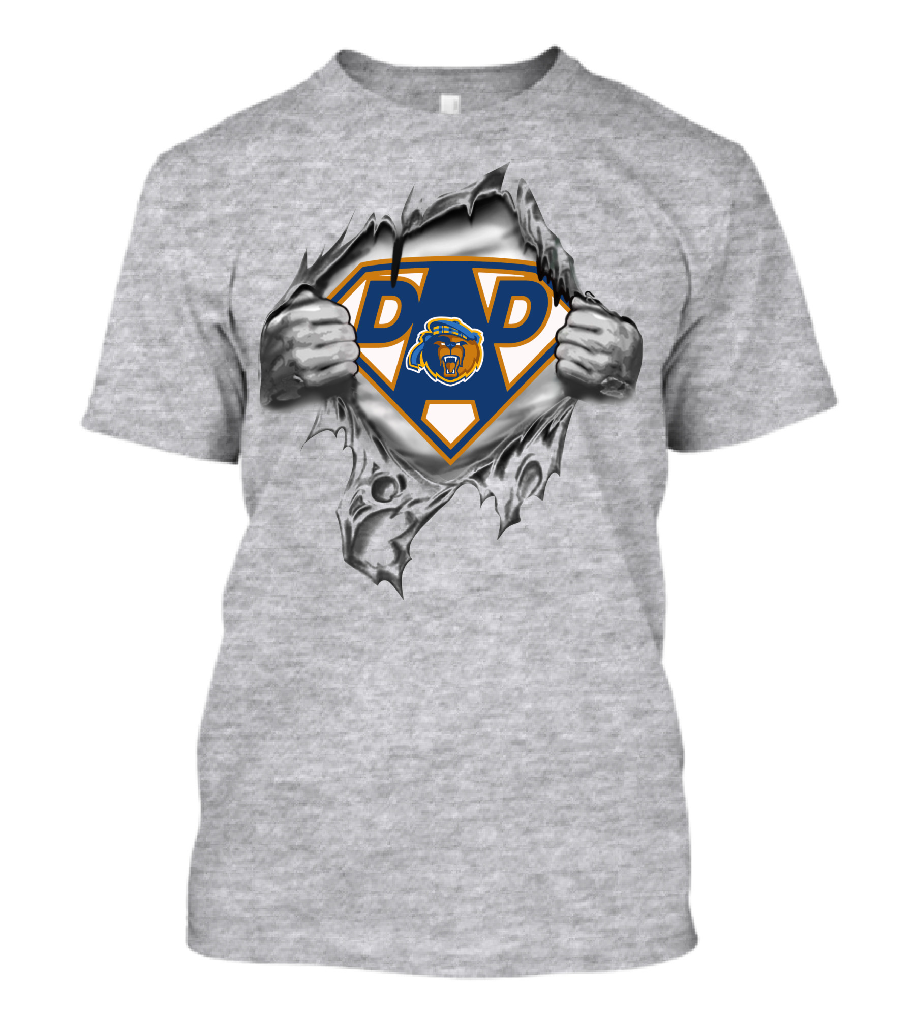 Uc Riverside Highlanders Super Dad Bear T-Shirt