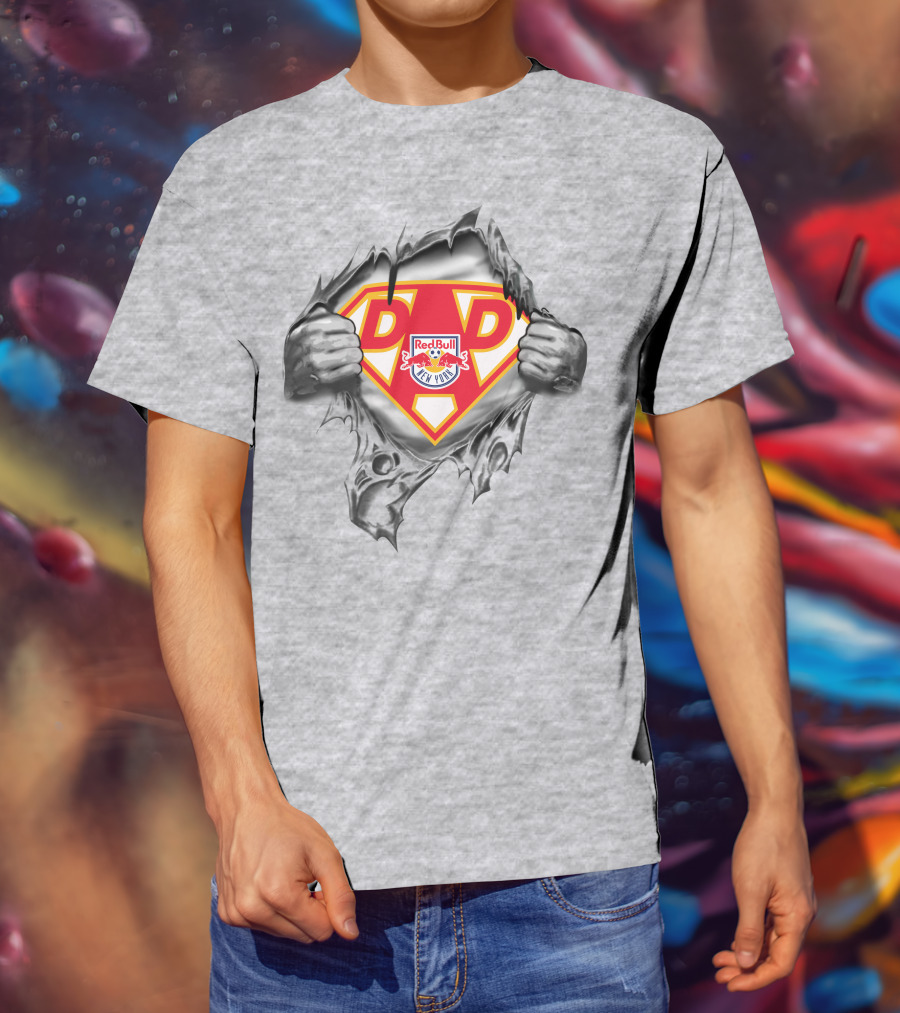 New York Red Bulls Super Dad Dd T-Shirt