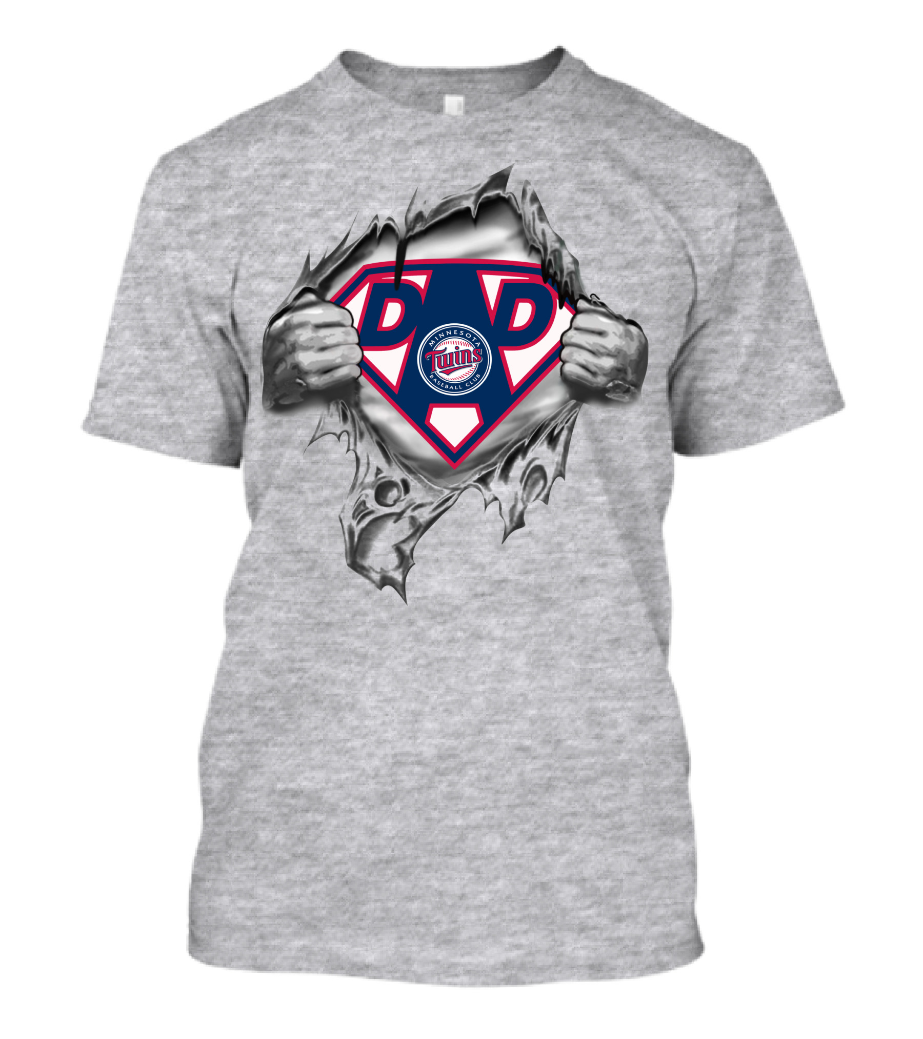Minnesota Twins Super Dad Dual T-Shirt