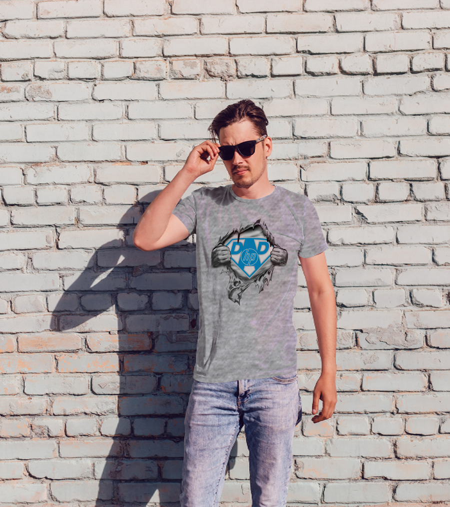 Hp Super Dad Superman T-Shirt