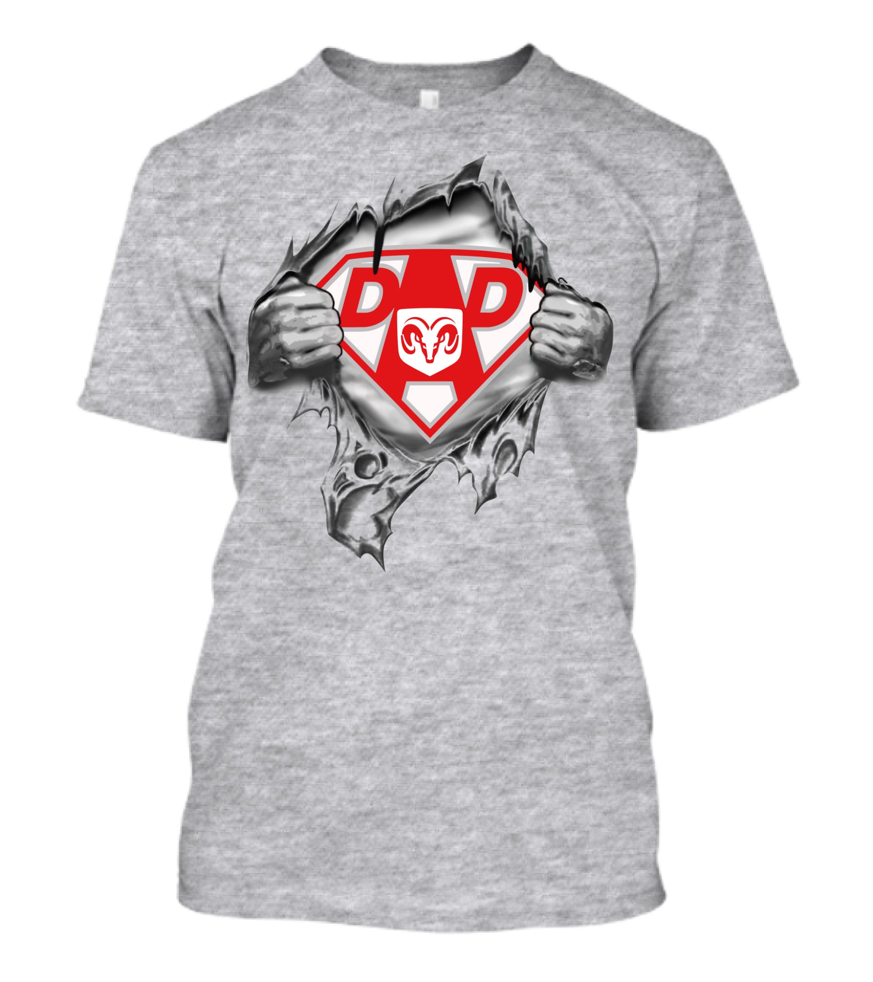 Dodge Dad Superhero Raid T-Shirt