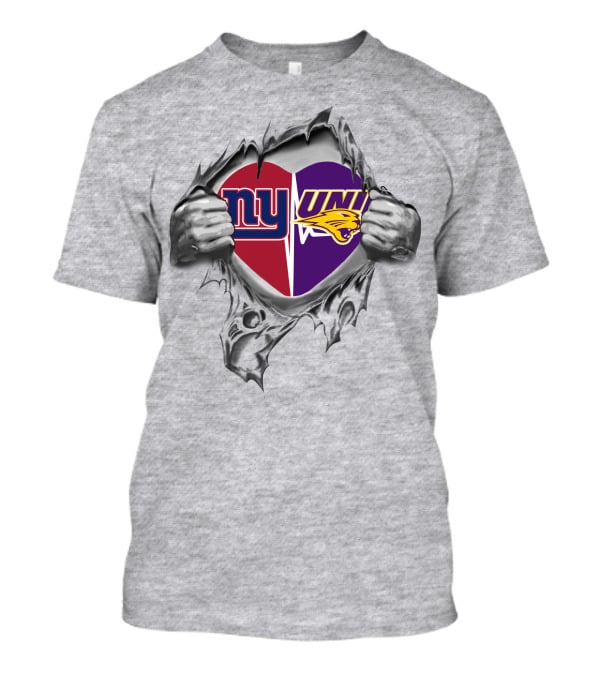 Ny Giants Uni Panthers Heartbreaking Passion T-Shirt