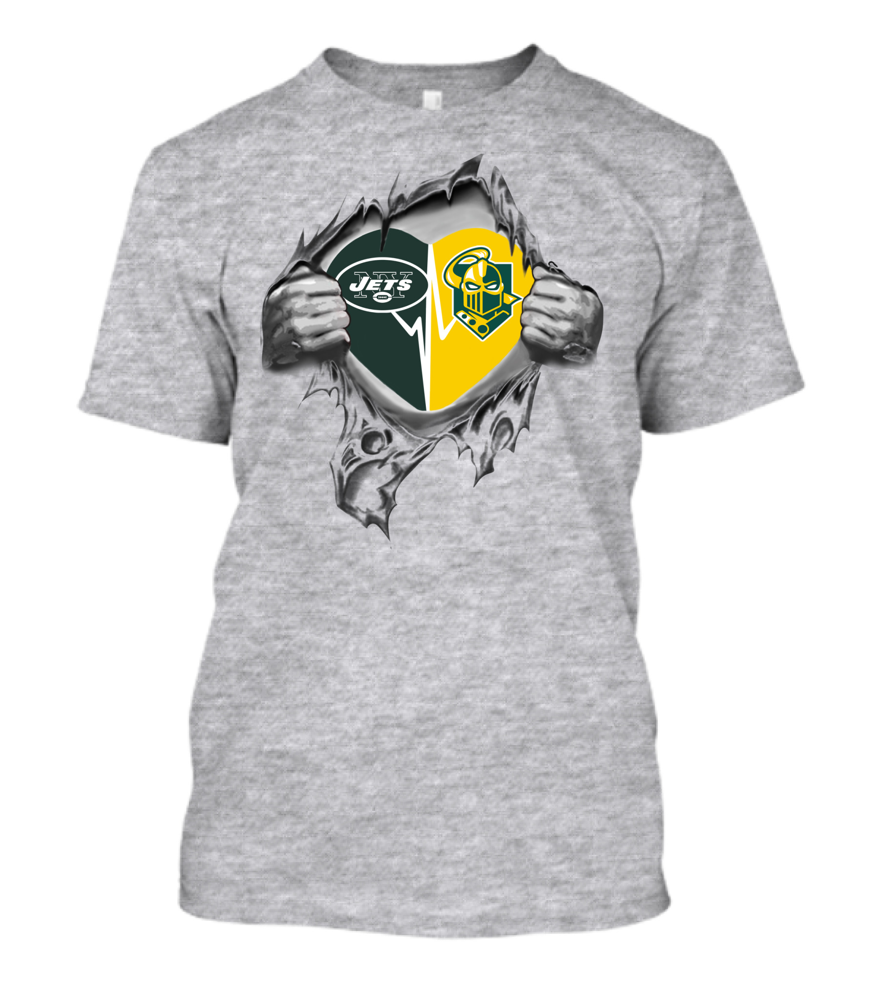 Jets Clarkson Golden Knights Heartbeat Tribute T-Shirt