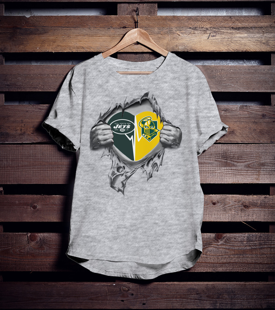 Jets Clarkson Golden Knights Heartbeat Tribute T-Shirt