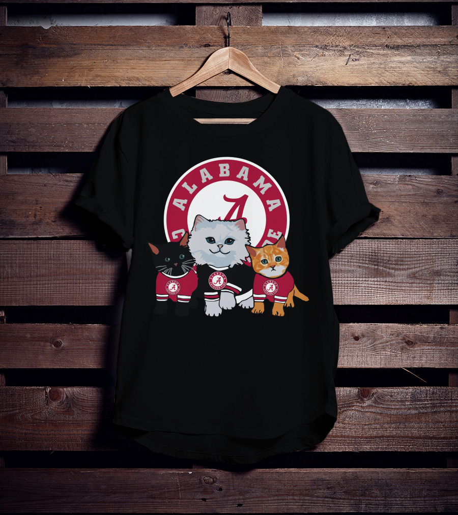 Alabama Crimson Tide Cats T-Shirt