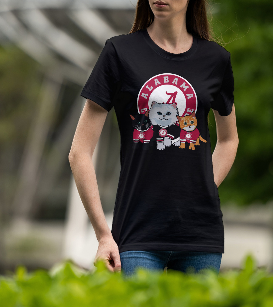 Alabama Crimson Tide Cats T-Shirt