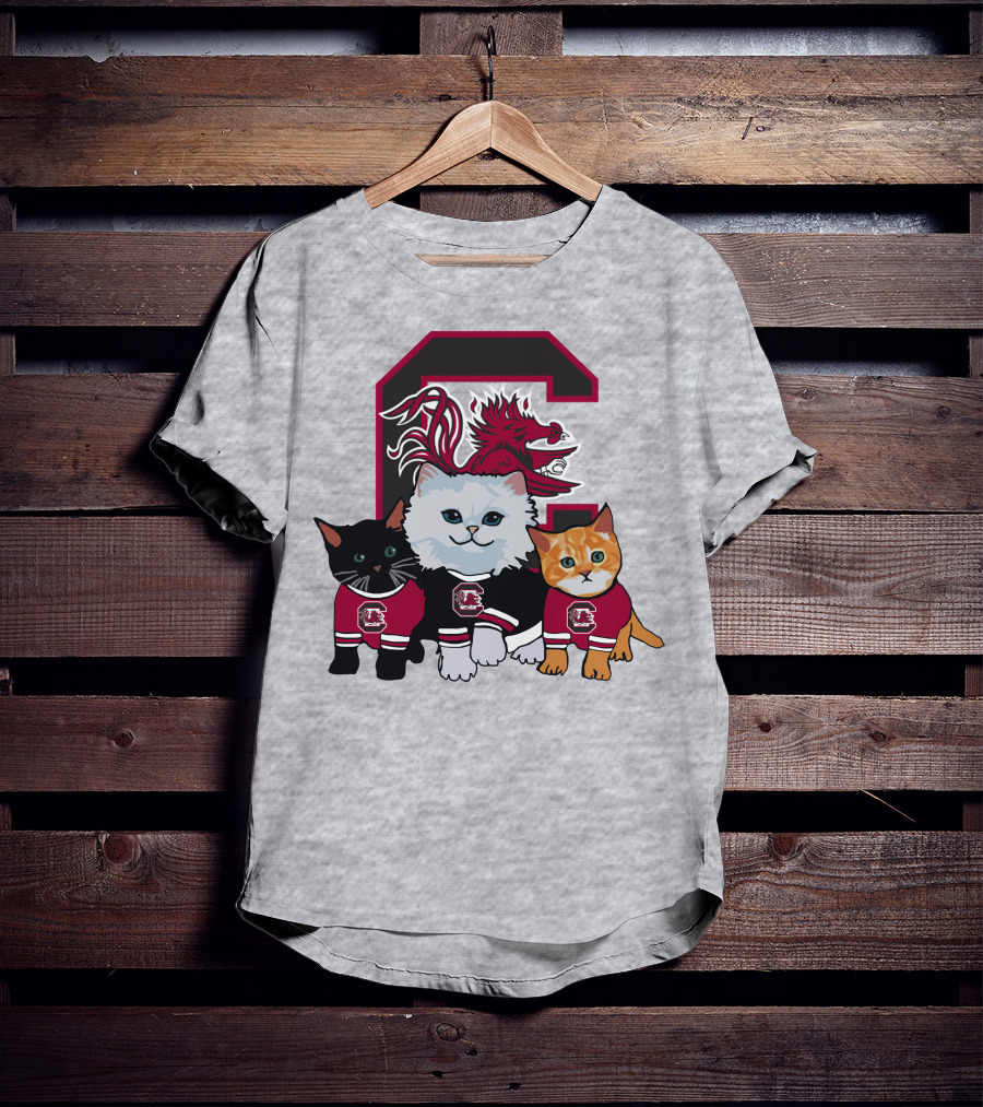 South Carolina Gamecocks Mascot C Cats T-Shirt