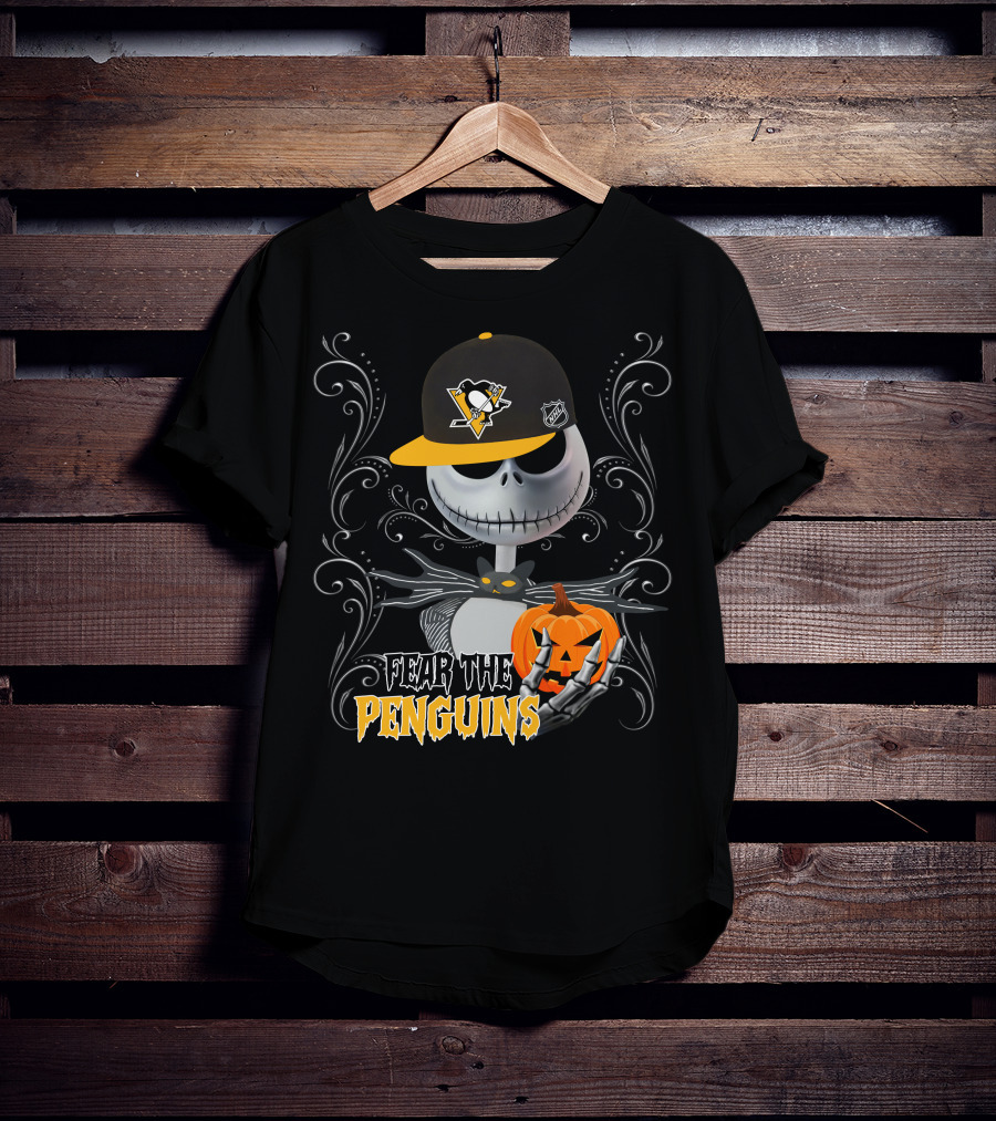 Fear The Penguins Halloween Hat T-Shirt
