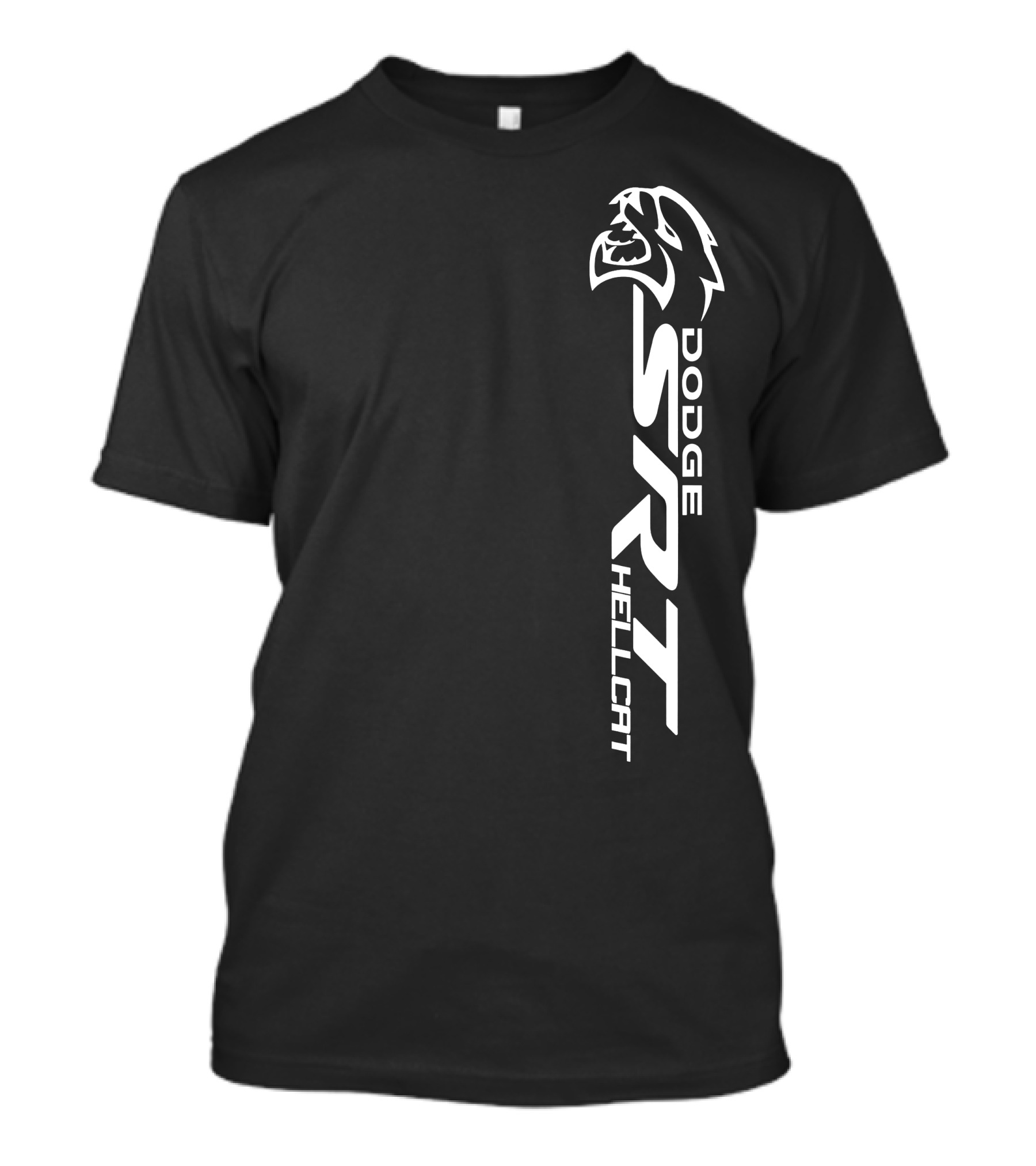Dodge SRT Hellcat Logo With Cat Head T-Shirt