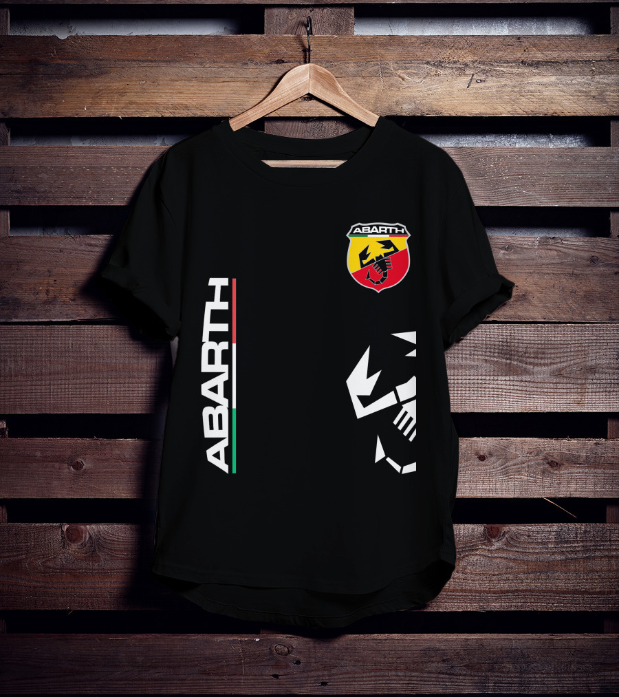 Abarth Scorpion Logo Tricolore T-Shirt