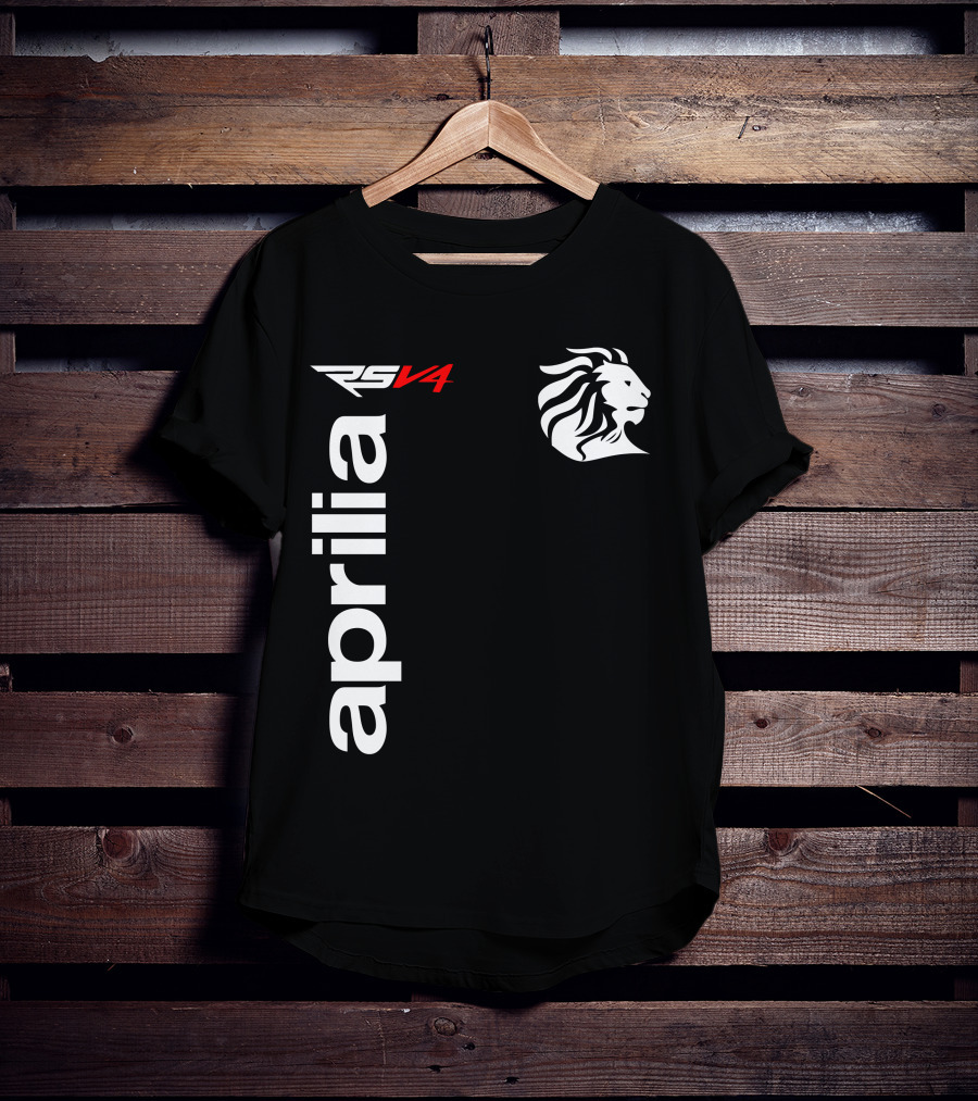 Aprilia RSV4 Lion Emblem T-Shirt