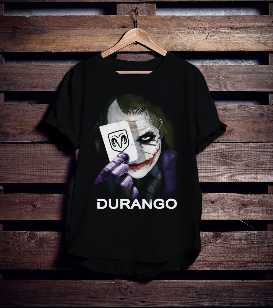 Durango Joker Holding Ram Card T-Shirt