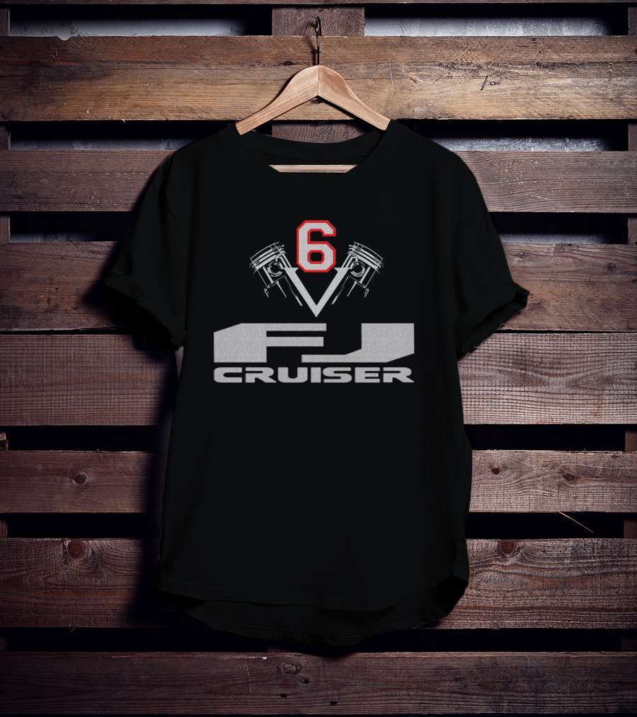 FJ CRUISER V6 Piston Engine T-Shirt