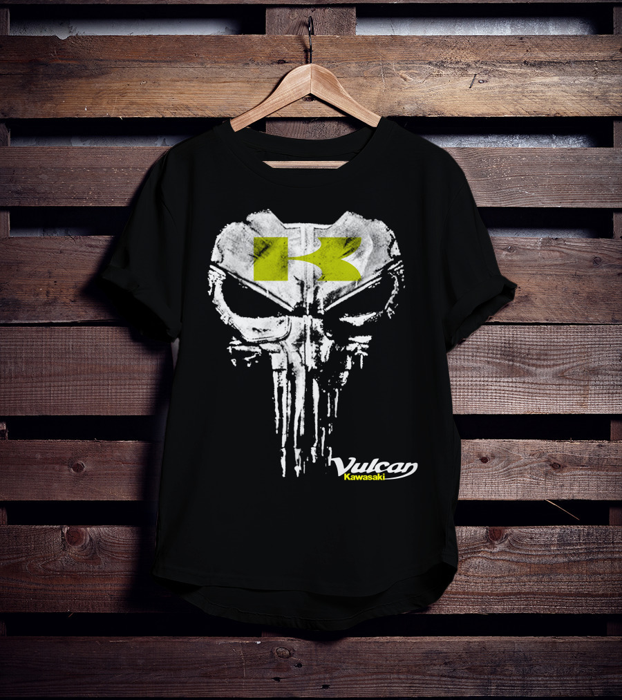 Kawasaki Vulcan Skull Icon 01 T-Shirt