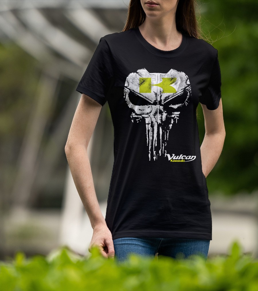 Kawasaki Vulcan Skull Icon 01 T-Shirt