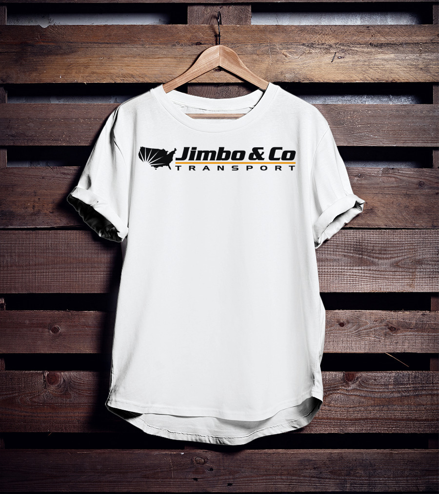 Jimbo And Co Transport USA Map T-Shirt