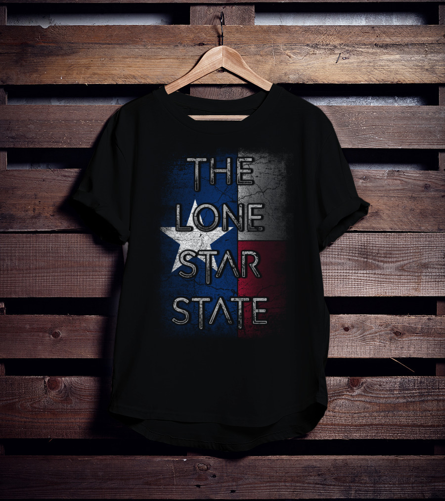 The Lone Star State Texas Flag T-Shirt