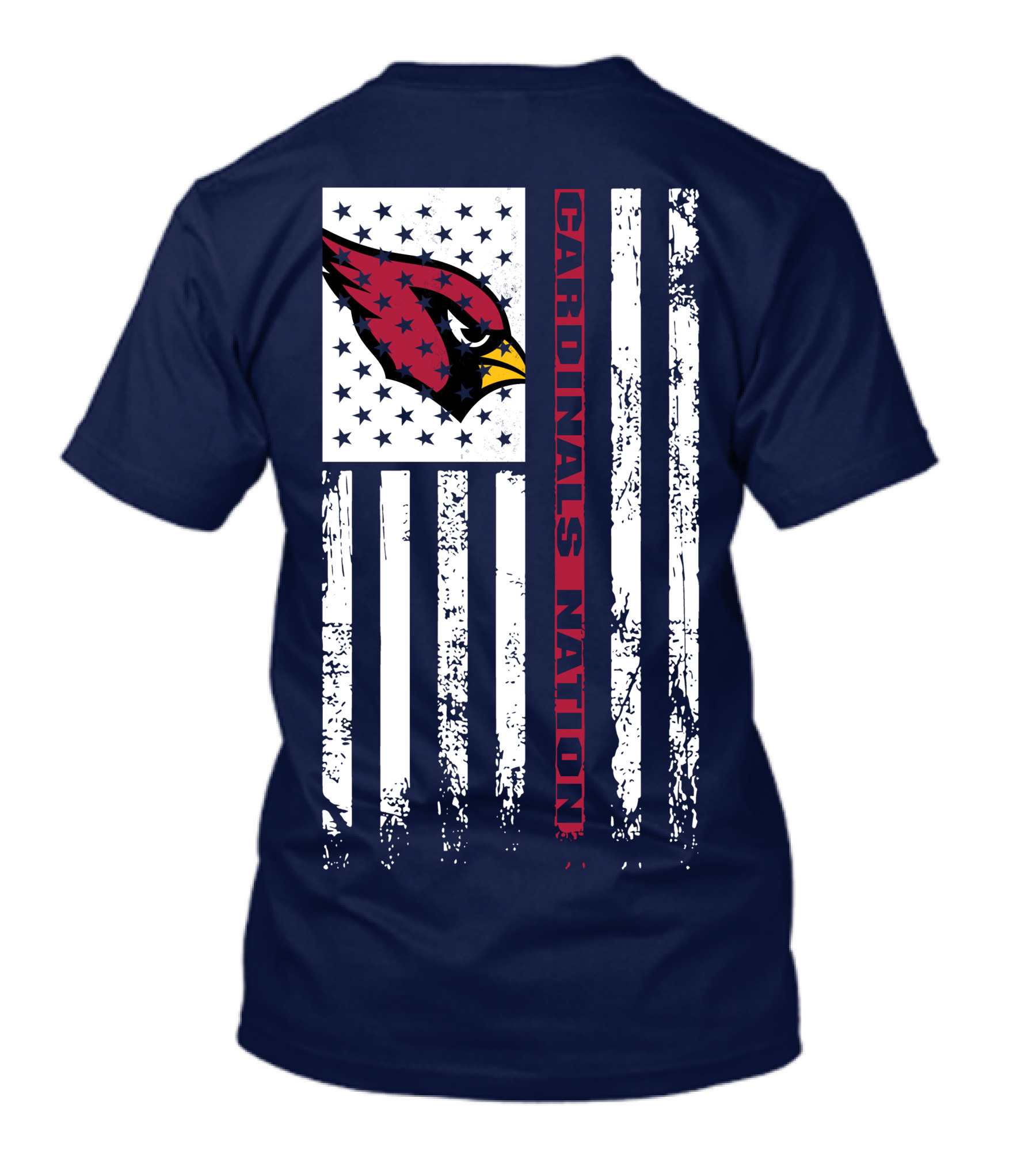 Arizona Cardinals Flag Cardinals Nation T-Shirt