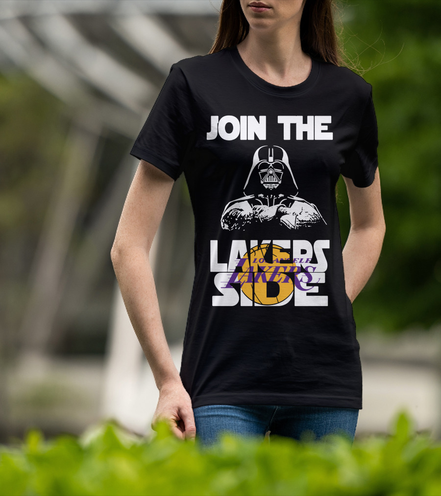 Join The Los Angeles Lakers Side T-Shirt