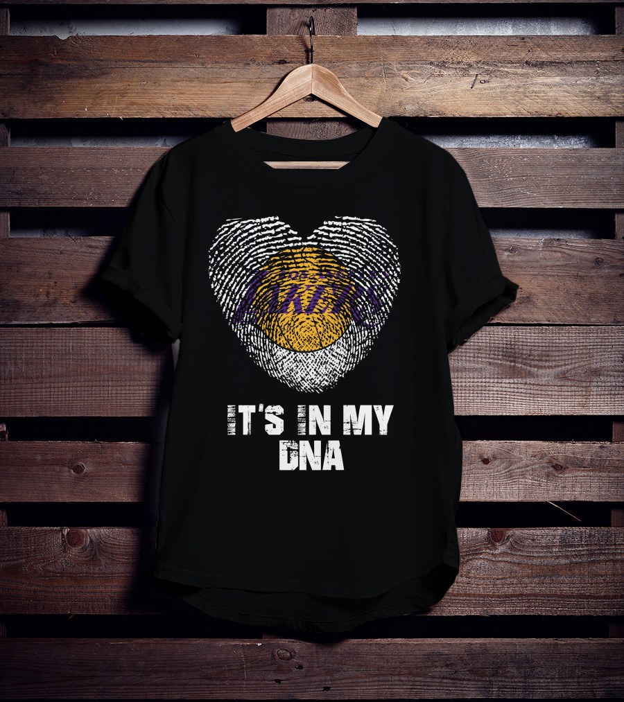 Los Angeles Lakers It's In My Dna T-Shirt