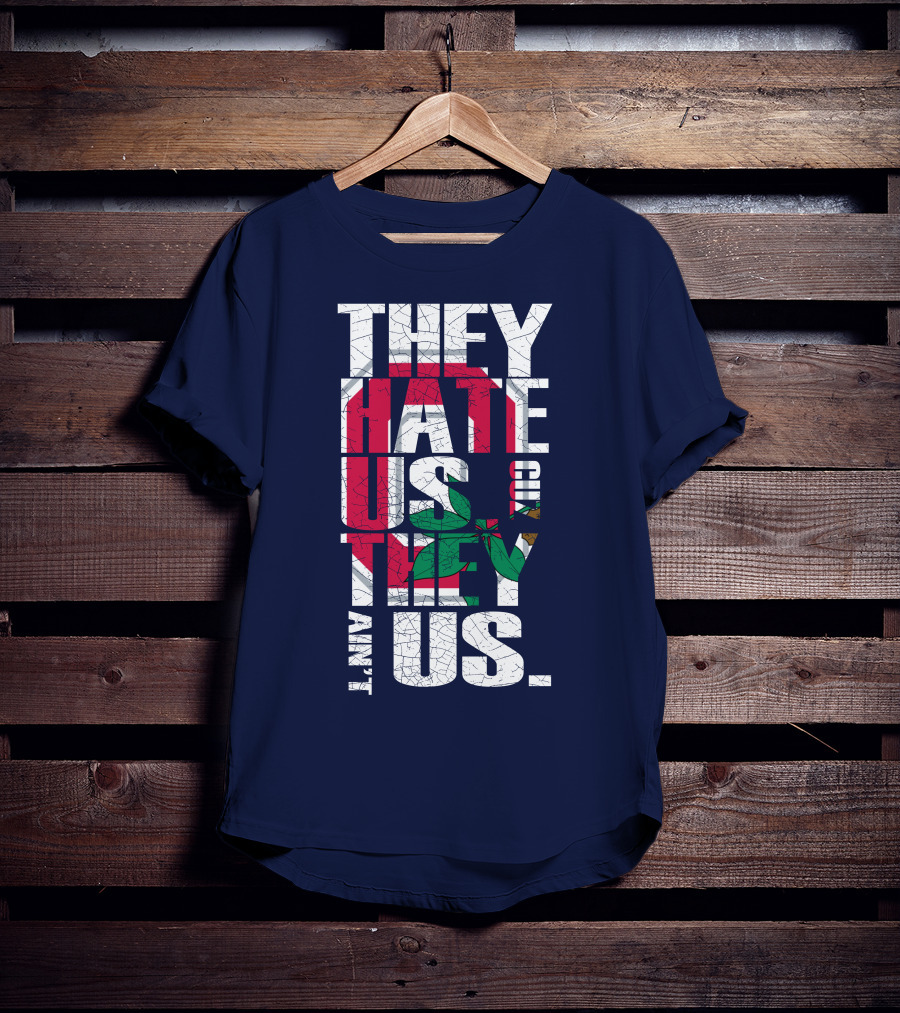 Ohio State Buckeyes They Hate Us Because They Ain't Us T-Shirt