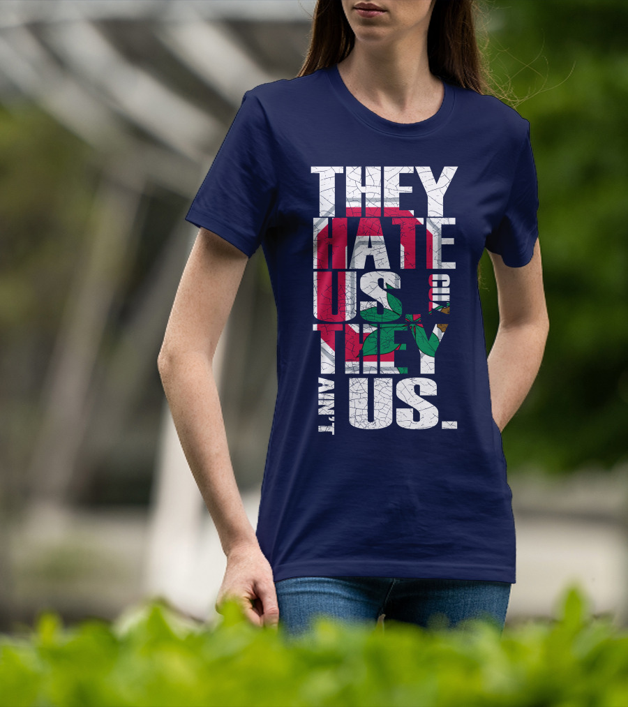Ohio State Buckeyes They Hate Us Because They Ain't Us T-Shirt