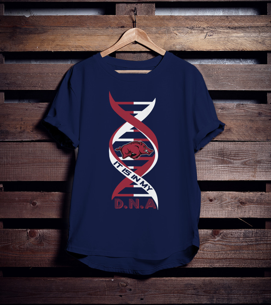 Arkansas Razorbacks It Is In My DNA. T-Shirt