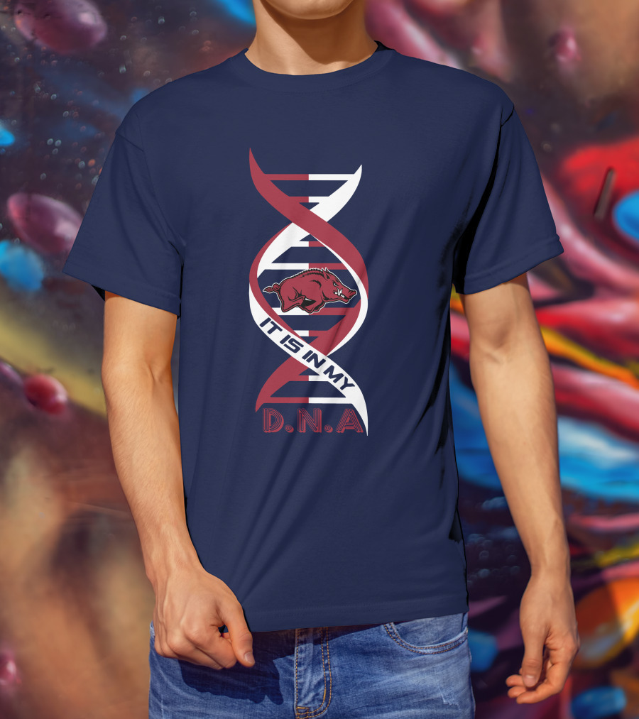 Arkansas Razorbacks It Is In My DNA. T-Shirt