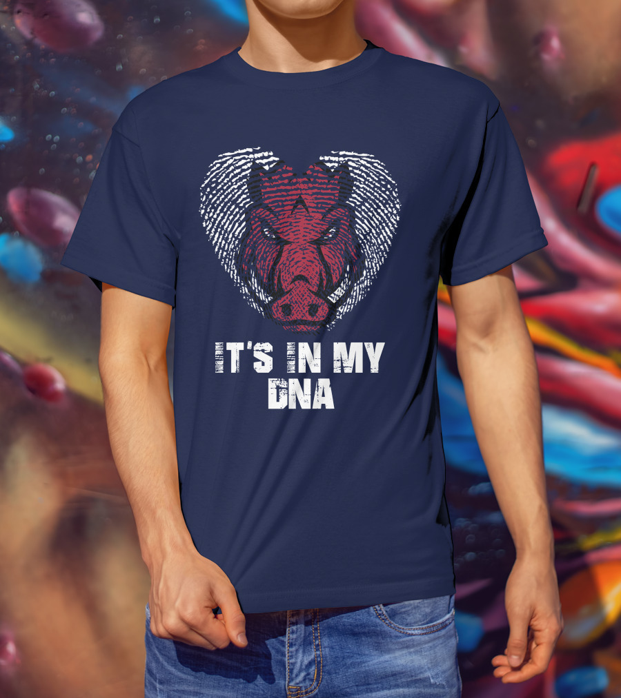 Arkansas Razorbacks It's In My Dna T-Shirt