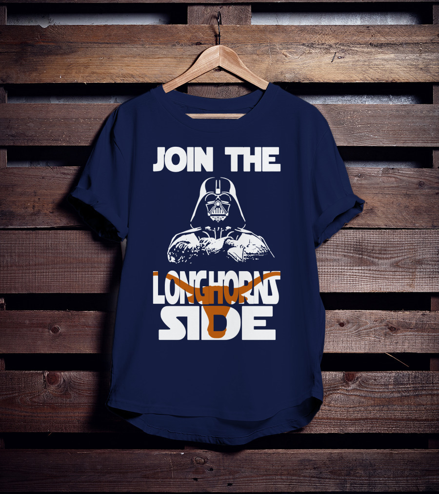 Join The Longhorns Side T-Shirt