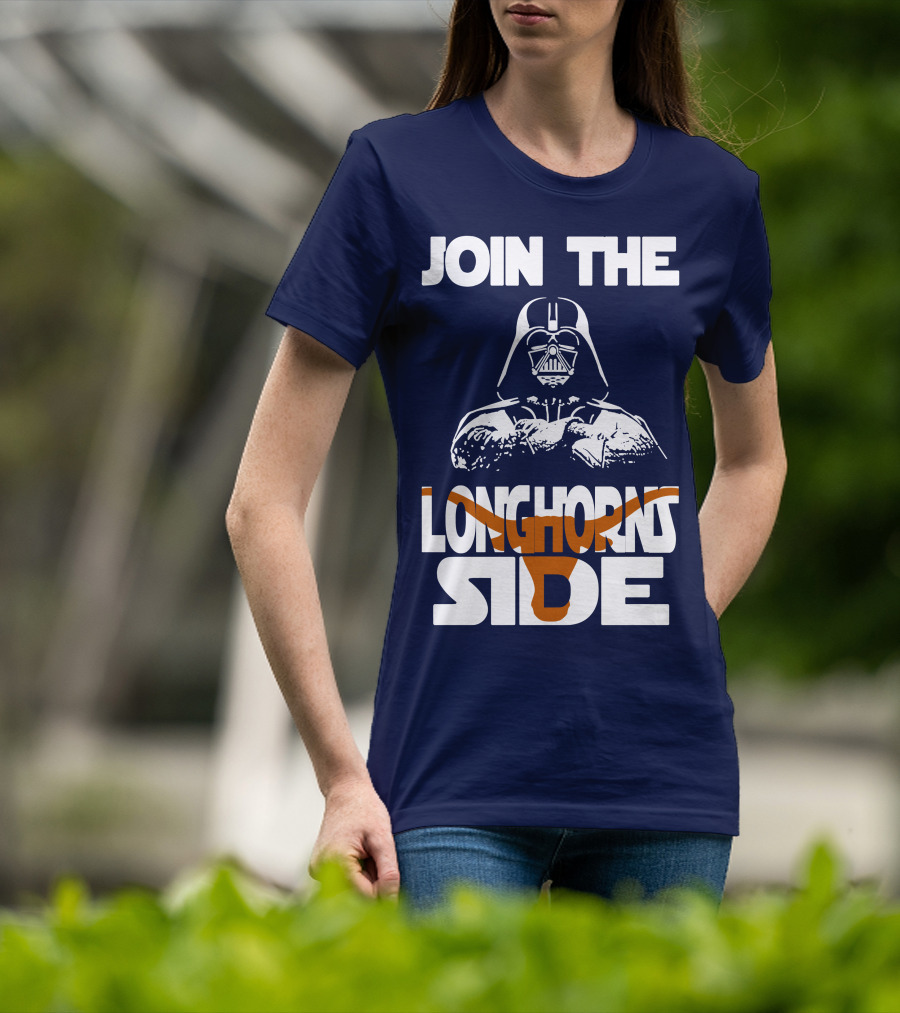 Join The Longhorns Side T-Shirt