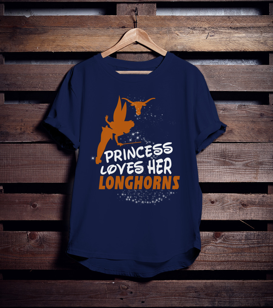 Princess Loves Her Texas Longhorns T-Shirt