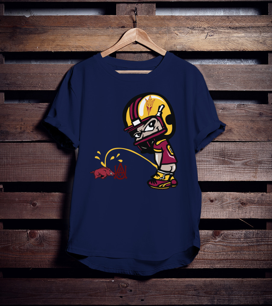 Arizona State Sun Devils Rivalry Game With Arkansas Razorbacks T-Shirt