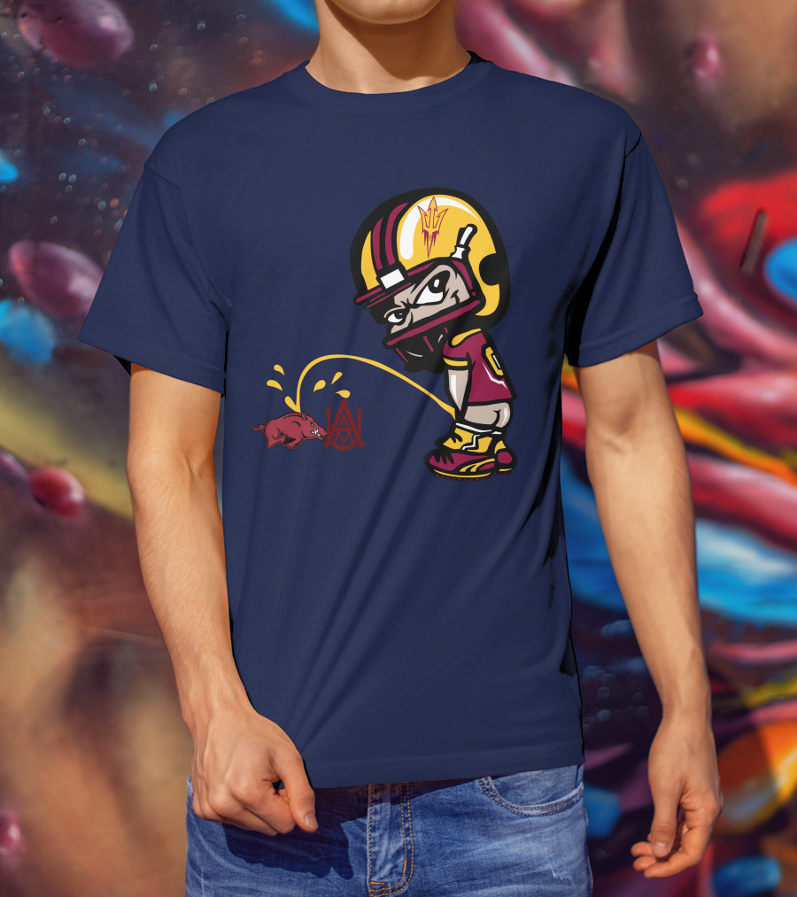Arizona State Sun Devils Rivalry Game With Arkansas Razorbacks T-Shirt