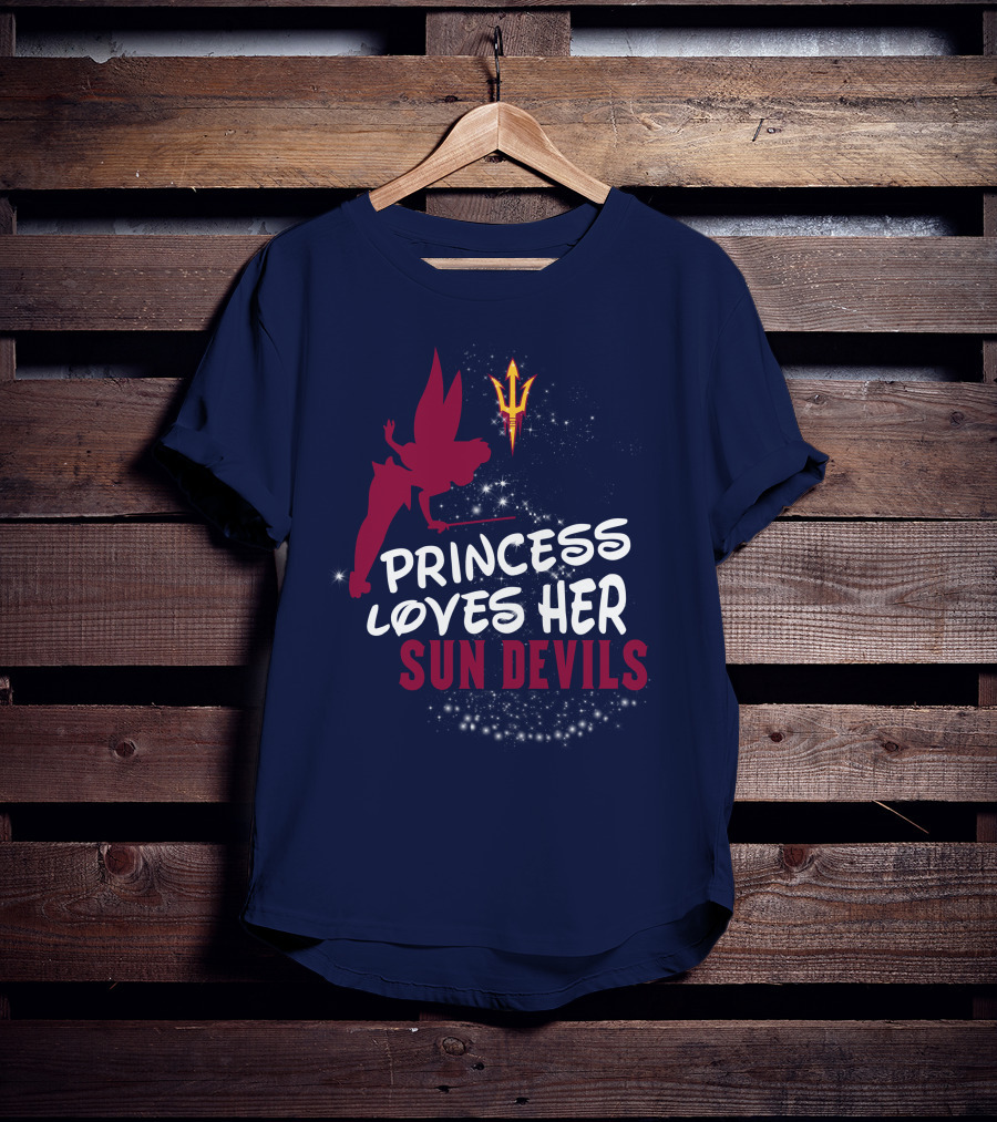 Princess Loves Her Arizona State Sun Devils T-Shirt