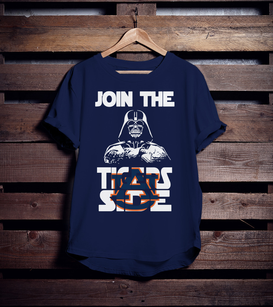 Join The Tigers Side Auburn Tigers T-Shirt